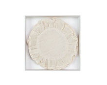 Load image into Gallery viewer, Ruffled Linen Coasters, Set of 4

